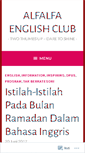 Mobile Screenshot of alfalfaenglish.com